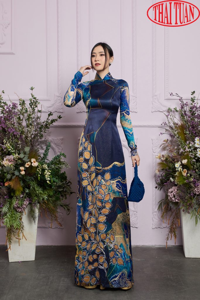 Bộ sưu tập áo dài Hoa Mùa Đông