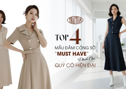 TOP 4 MẪU ĐẦM CÔNG SỞ “MUST HAVE” DÀNH CHO QUÝ CÔ HIỆN ĐẠI